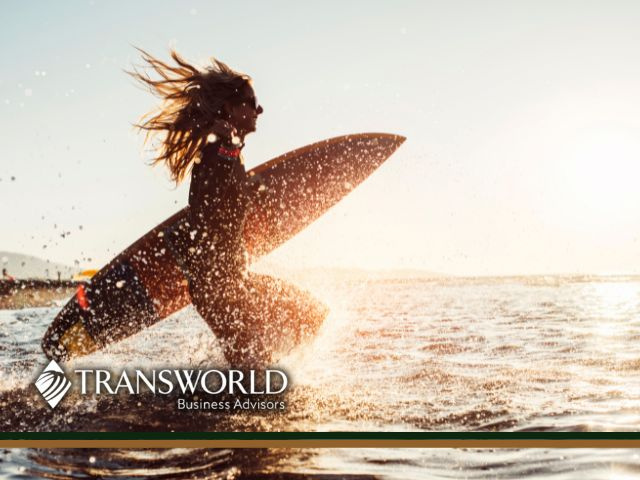 Surf Shop in Booming Upscale Beach Town