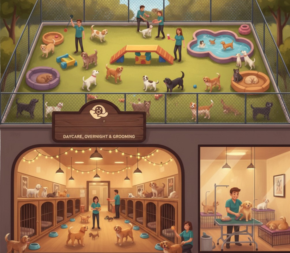 Dog Daycare & Boarding Business - Karen Evans | Listings | Transworld ...